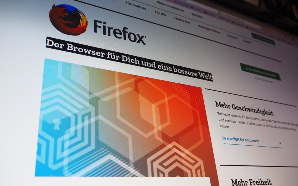 Firefox Website Screenshot